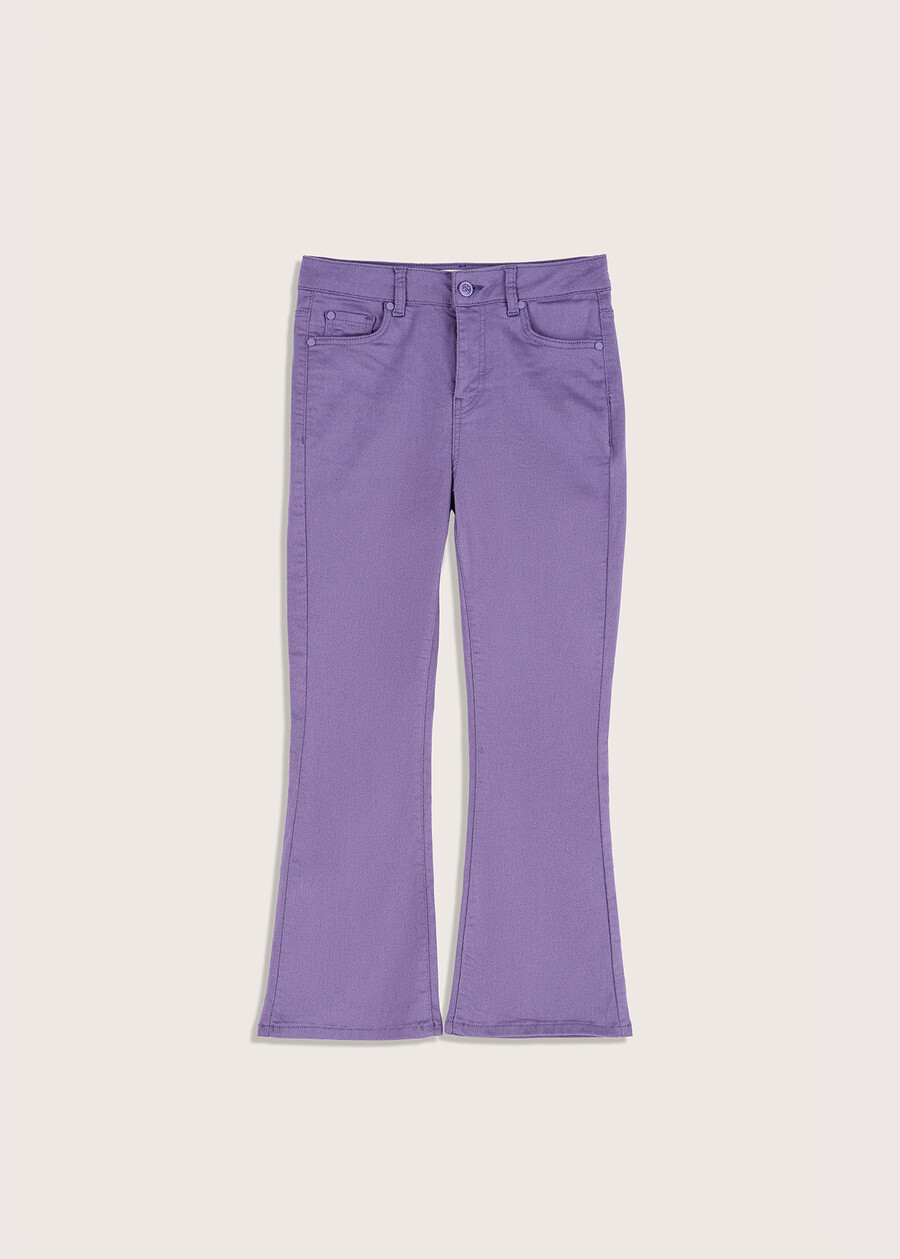 Derek denim trousers VIOLA CENERE Woman , image number 5