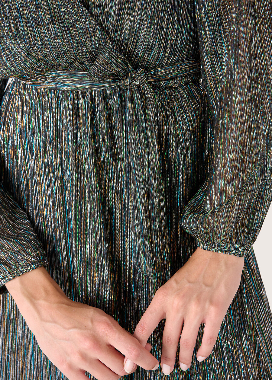Abito Alvin in lurex SILVER Donna , immagine n. 3