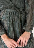 Abito Alvin in lurex SILVER Donna immagine n. 3