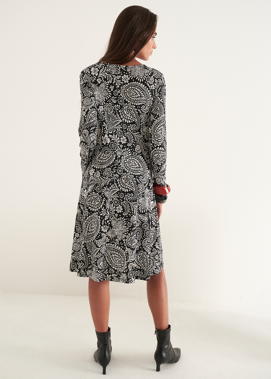 Alvar printed jersey dress NERO BLACK Woman , image number 4