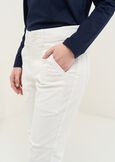 Pantaloni Paolo gamba stretta GRIGIOBIANCO WHITE Donna immagine n. 3