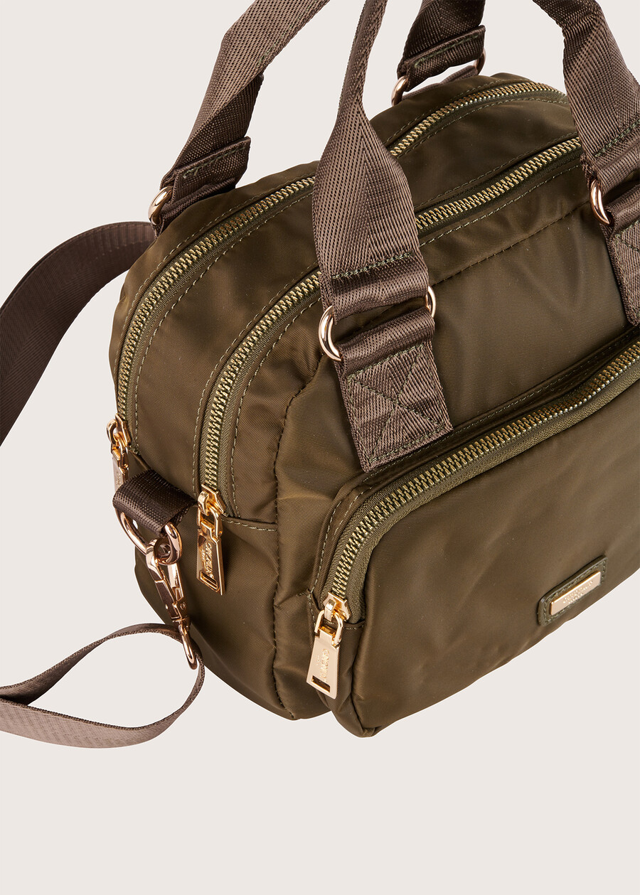 Bauletto Becky in nylon VERDE CARCIOFONERO BLACKMARRONE CASTAGNABLU INCHIOSTRO Donna , immagine n. 3