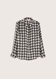 Alessia pied de coque shirt NERO Woman image number 4