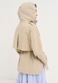 Gaston hooded trench jacket GRIGIO Woman image number 4