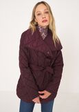 Piumino Paggy con cintura BLU MIDNIGHTVIOLA VINACCIA Donna immagine n. 1
