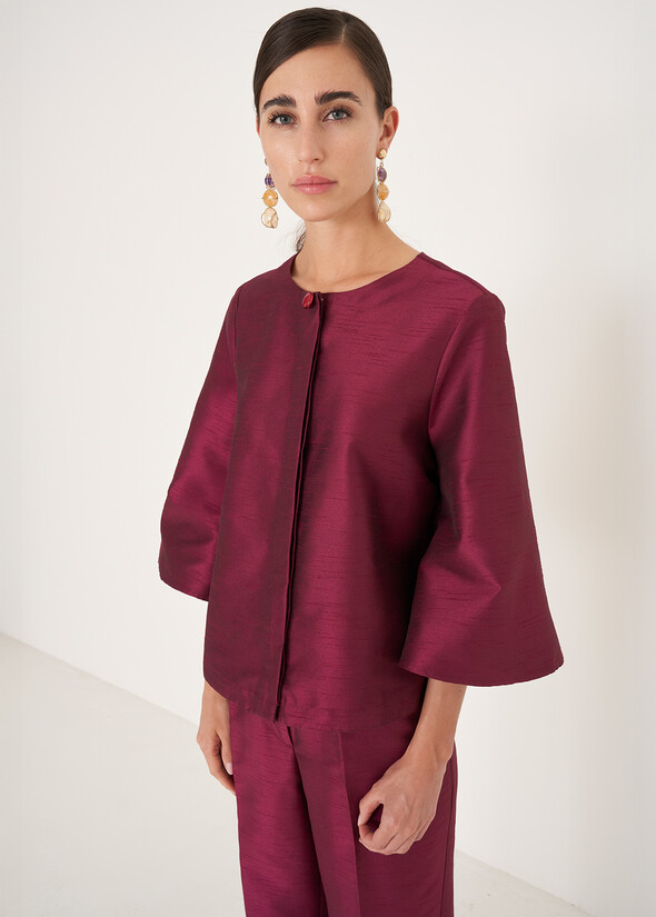 Caryl elegant shirt-jacket

 VIOLA PURPLE Woman null