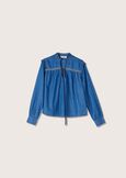 Blusa Colas 100% denim di cotone DENI DENIM Donna immagine n. 4
