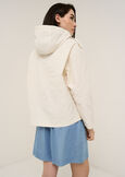 Goan technical short jacket BEIGE LATTEBLU Woman image number 5
