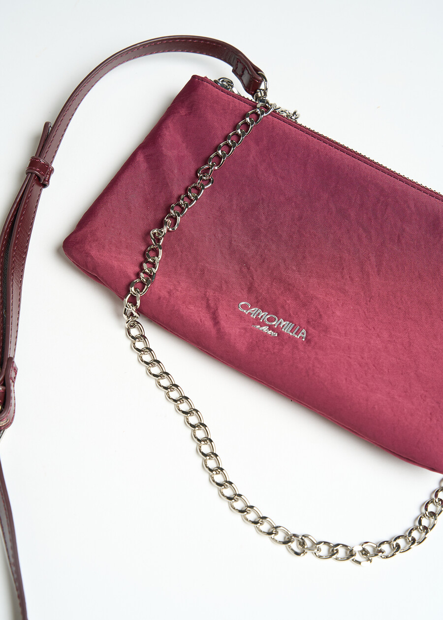 Borsa Tonga in nylon ROSSO BORDEAUXNERO Donna , immagine n. 3