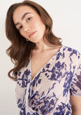 Blusa Sun con stampa floreale BEIGE LATTE Donna immagine n. 3