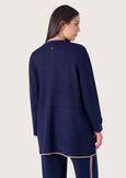 Cardigan Cristian con scollo tondo MARRONE CARAMELLO Donna immagine n. 3