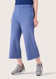 Pantalone crop Megan in jersey VIOLA NEBBIA Donna immagine n. 2
