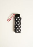 Ombrello Pois Small Tascabile NERO BLACK Donna immagine n. 3