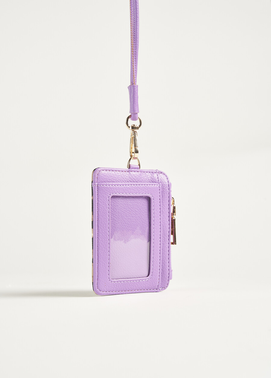 Porta carte Camala in ecopelle BLUE TURCHESEVIOLA MULBERRY Donna , immagine n. 4