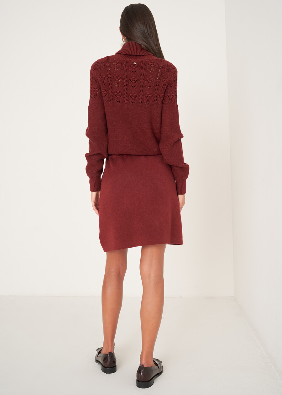 Gonna George in maglia ROSSO CHIANTI Donna , immagine n. 4