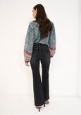 Jeans Jacqueline con cuciture NERO Donna immagine n. 4