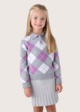 Maglia Magic da bambina modello polo GRIGIO LIGHT GREY Donna immagine n. 1
