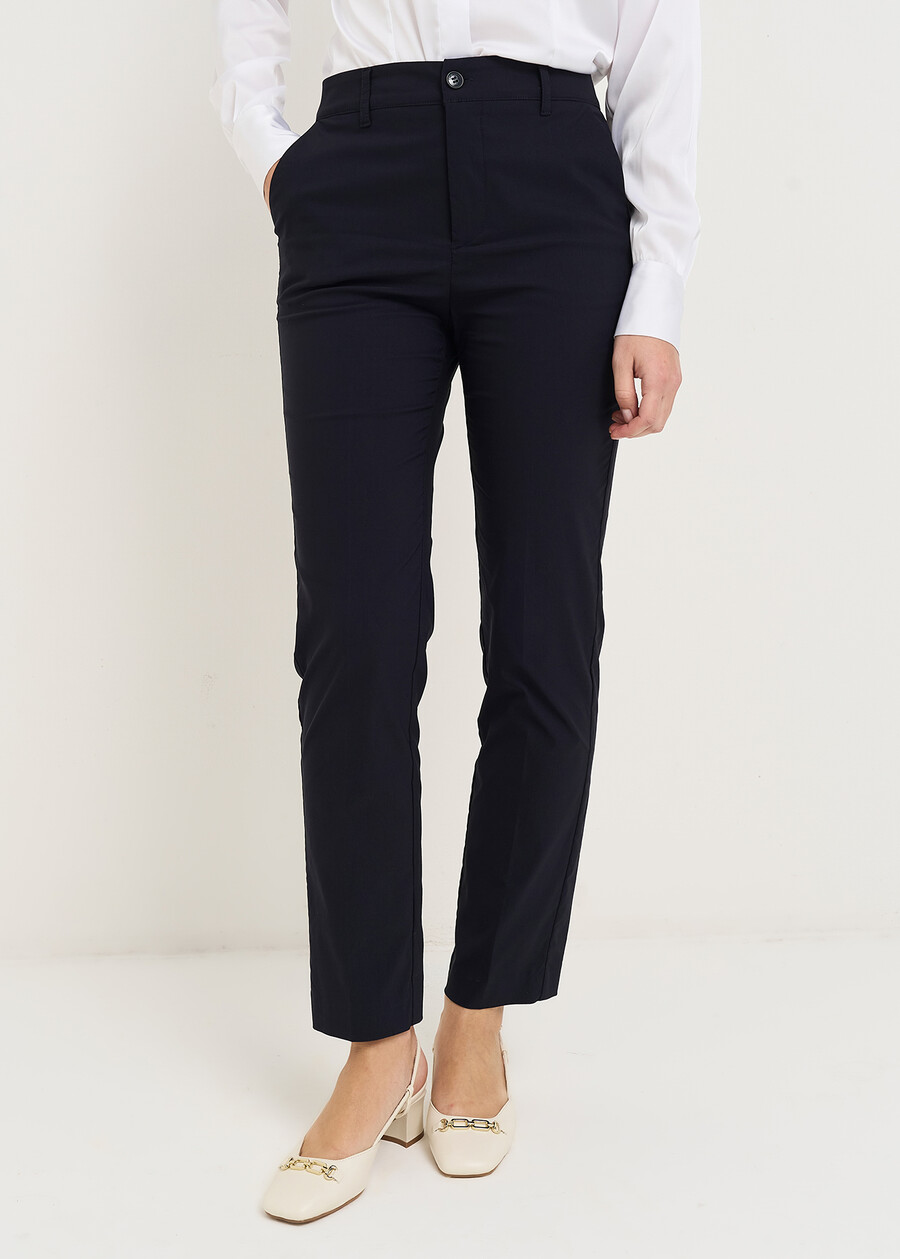 Pantaloni Alice in bengalina BLU Donna , immagine n. 3