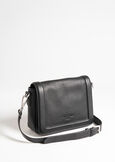 Balema genuine leather crossbody NERO BLACKMARRONE CAFFE Woman image number 2