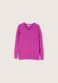 Maglia Mabel in misto viscosa VIOLA IRIS Donna immagine n. 4
