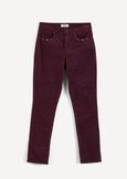Pantaloni Kate skinny in velluto ROSSO BORDEAUXGRIGIO MEDIUM GREY Donna immagine n. 5