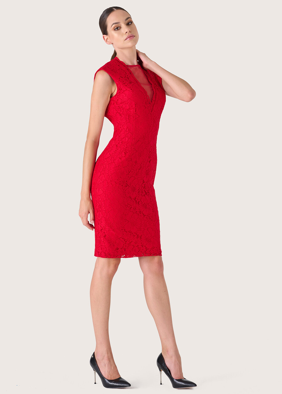 Abito Linda in pizzo ROSSO CARPET Donna , immagine n. 2