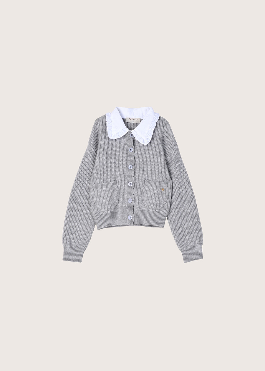Cardigan City da bimba GRIGIO LIGHT GREY Donna , immagine n. 4
