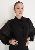 Camicia Candida in doppio tessuto ROSSONERO BLACK Donna immagine n. 3