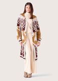 Cardigan lungo Catari MARRONE TIERRA Donna immagine n. 1