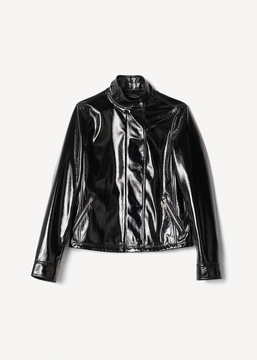 Giubbino Geson in ecopelle NERO BLACK Donna , immagine n. 5