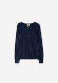 Monaco cotton e silk jersey BLUBIANCO BURRO Woman image number 5