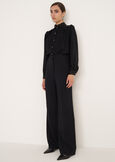 Pantalone Giorgia-L in cady NERO BLACK Donna immagine n. 1