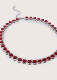 Guadalupa crystals choker necklace ROSSO PAPAVERO Woman image number 3