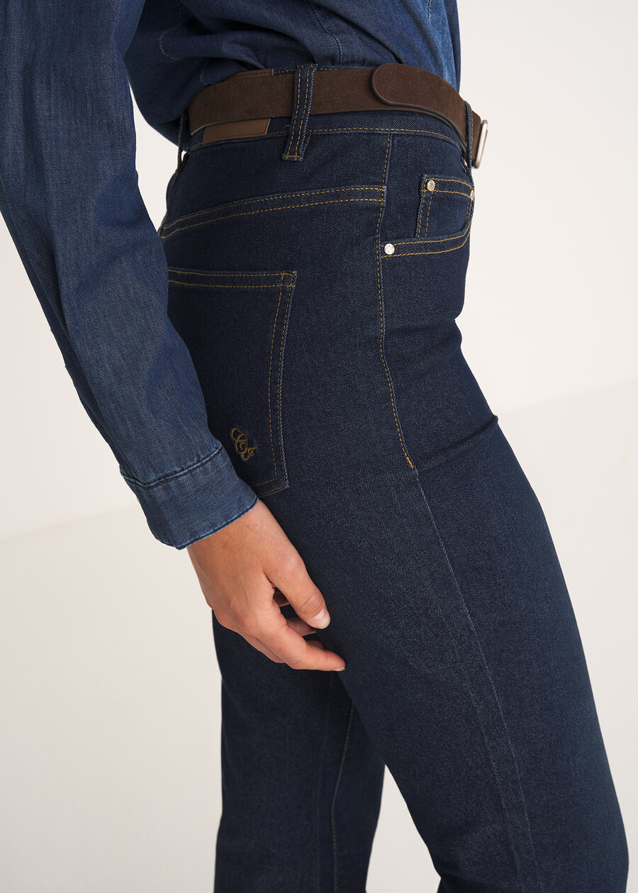 Cindy flared-leg denim trousers DENIMDENIM Woman , image number 3