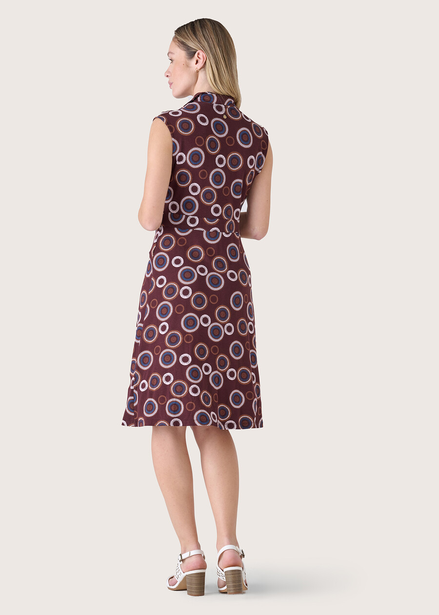 Artic armhole dress ROSSO CHIANTI Woman , image number 3