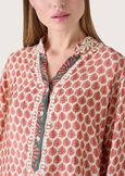 Blusa Candice in satin ROSSO CORALLO Donna immagine n. 2