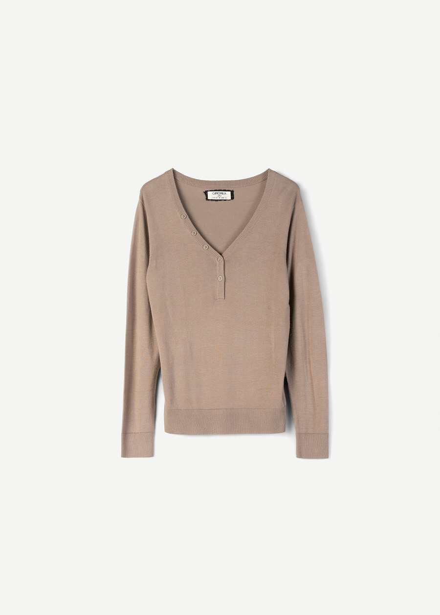Maglia Megans in viscosa GRIGIO TORTORAVERDE Donna , immagine n. 5
