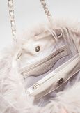 Friends Bahia faux fur shoulder bag GRIGIO GREY Woman image number 3
