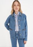 Giubbino Gila in denim di cotone DENIM LIGHT DENIM Donna immagine n. 1