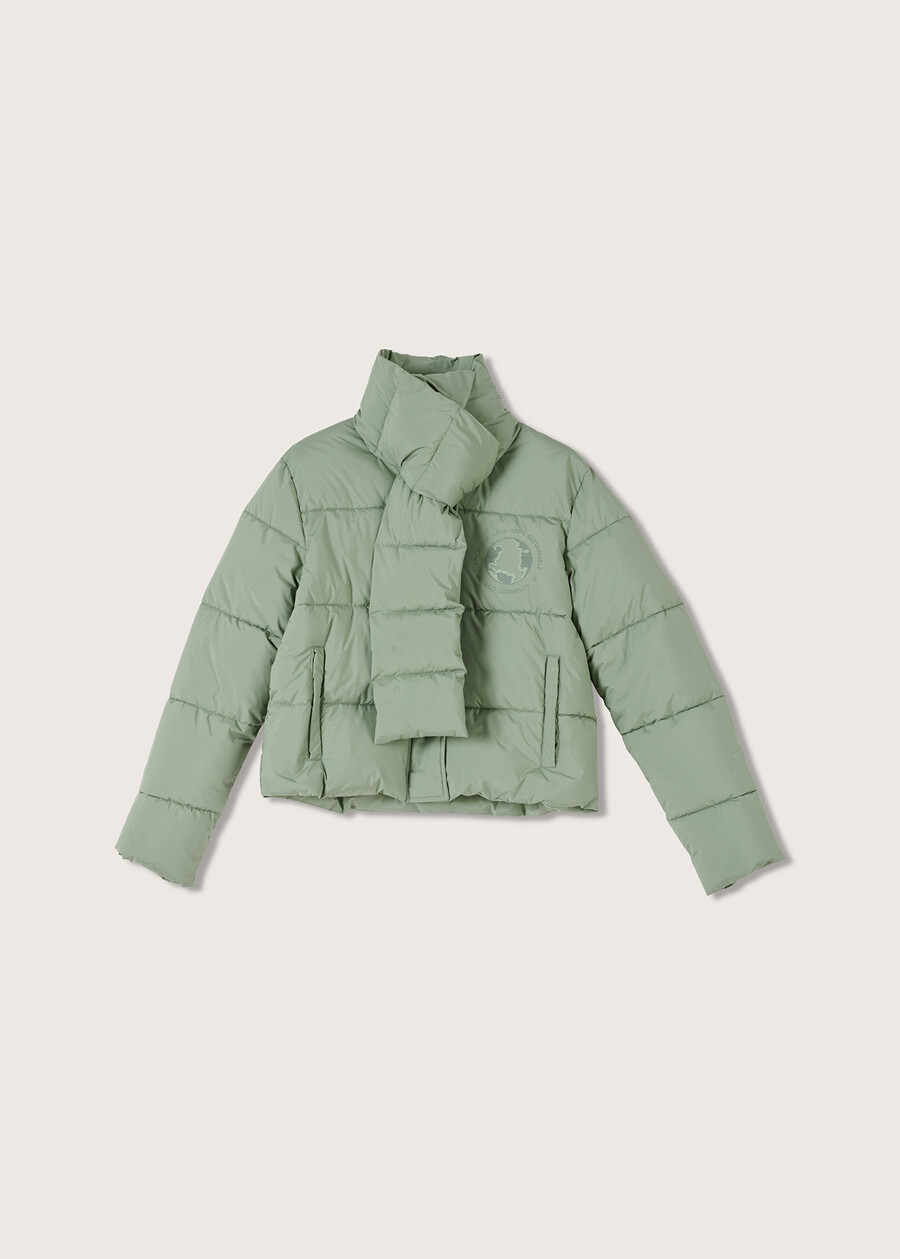 Piumino eco 100% riciclato Puff VERDE ECOVERDE ECO Donna , immagine n. 5
