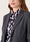 Gaby herringbone cloth blazer BLU GRAFITE Woman image number 2
