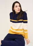 Melanie boat neck knit BLU Woman image number 1