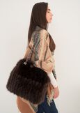 Friends Basya faux fur bag MARRONE CAFFE Woman image number 1