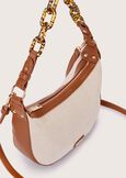 Betani canvas sack bag - small size BEIGENERO Woman image number 2