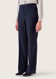Giorgia technical fabric trousers NERO BLACKBEIGE GESSOBLU Woman image number 3