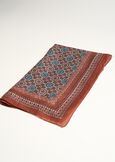 Foulard Selma fantasia block VERDEMARRONEBLU Donna immagine n. 1