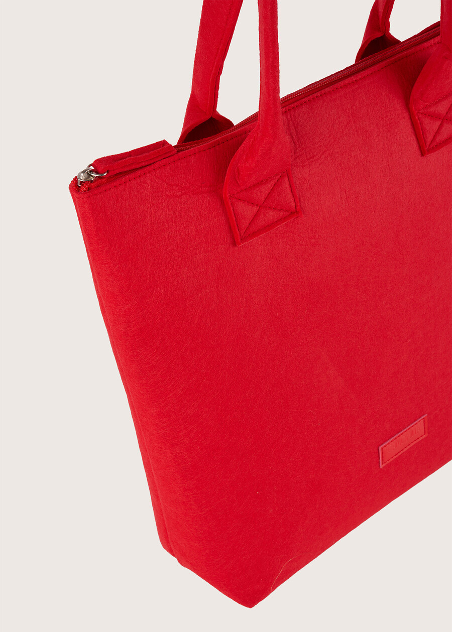 Bessy shopping bag ROSSO CARPETVERDE POKERGRIGIO CARBONEMARRONE CASTAGNAVIOLA BEGONIABLUE OLTREMARE  Woman , image number 2