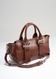Bauletto Bayr effetto stropicciato NERO BLACKMARRONE Donna immagine n. 2