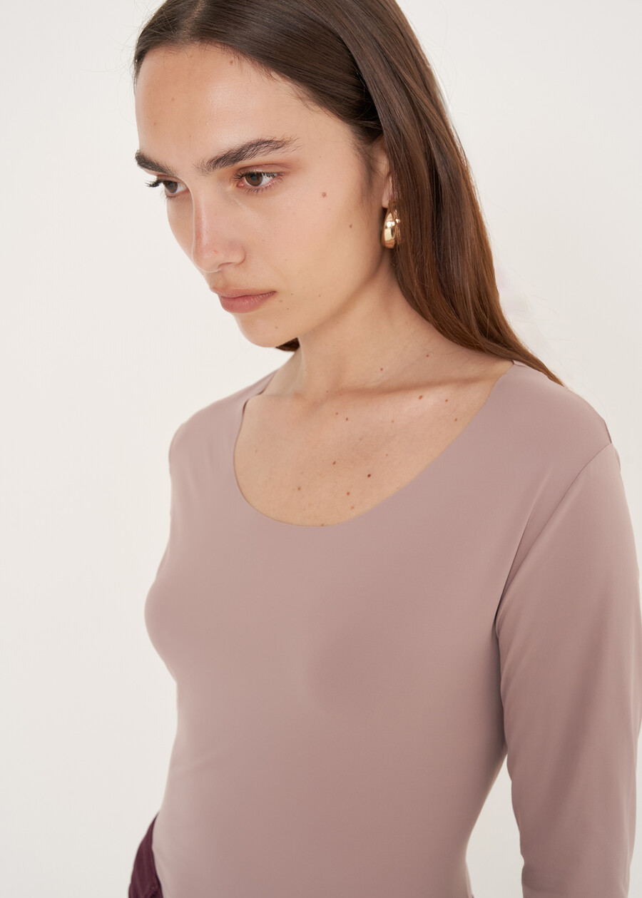 T-shirt Serena aderente BLU MIDNIGHTROSA Donna , immagine n. 2