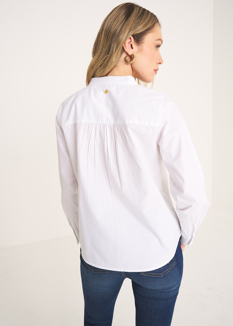 Catris embroidered shirt BIANCO WHITE Woman , image number 3